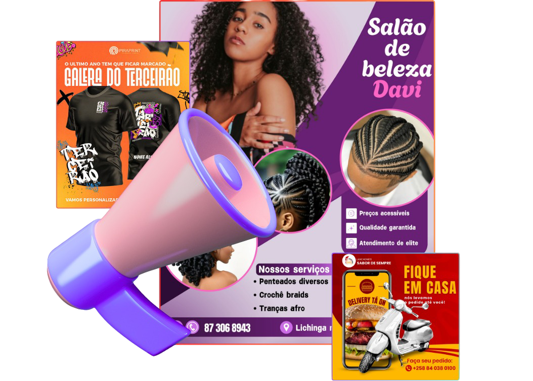 Prévia do Cartazes para Negocios